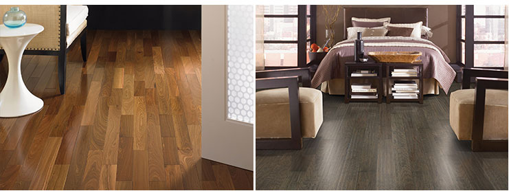Mohawk hardwood living room bedroom floors